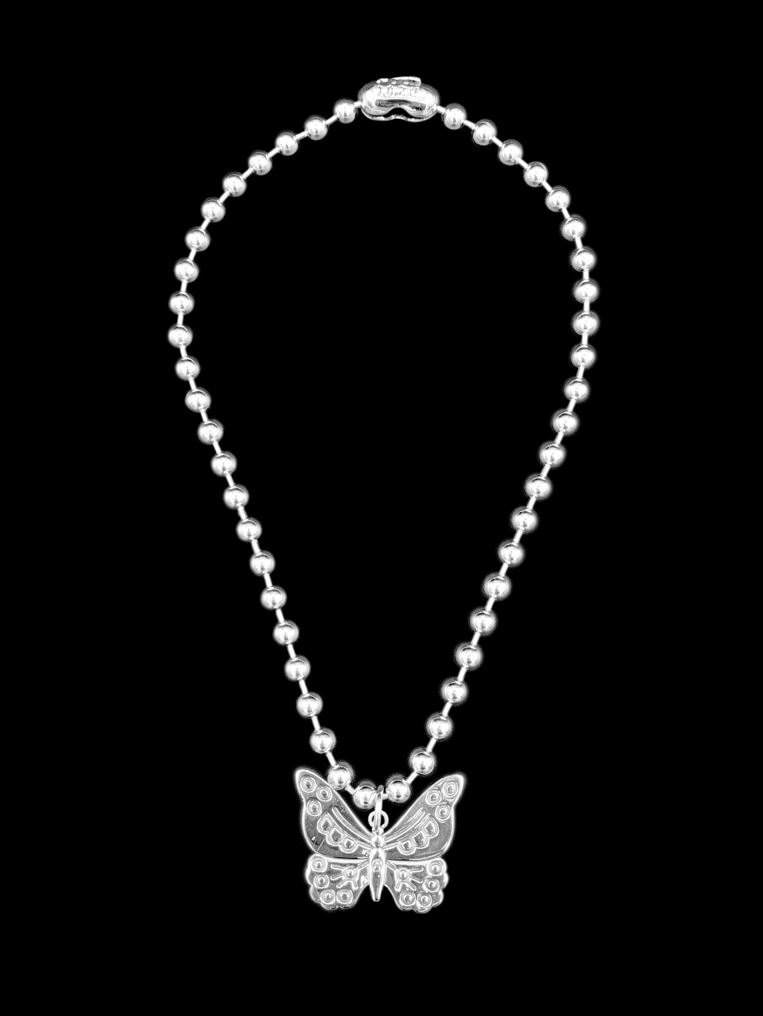 Butterfly Ball Chain Necklace